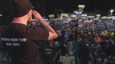 Click to play video 'Israel and Hamas ‘on the brink’ of Gaza ceasefire deal, Biden says'